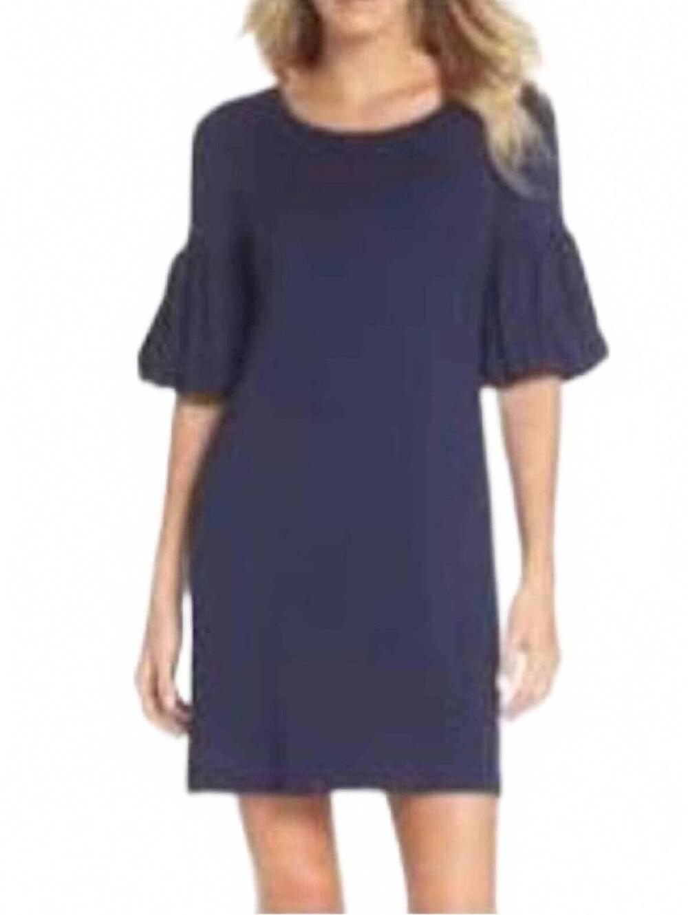 Lilly Pulitzer Navy Lindell Mini Dress‎ Size Small